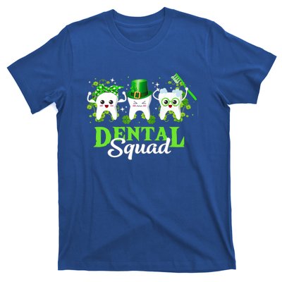 Leprechaun Dental Squad Dentist Shamrocks St Patricks Day Meaningful Gift T-Shirt