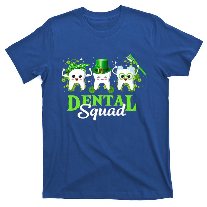 Leprechaun Dental Squad Dentist Shamrocks St Patricks Day Meaningful Gift T-Shirt