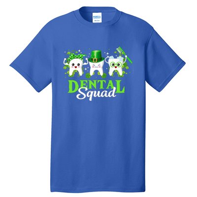 Leprechaun Dental Squad Dentist Shamrocks St Patricks Day Meaningful Gift Tall T-Shirt