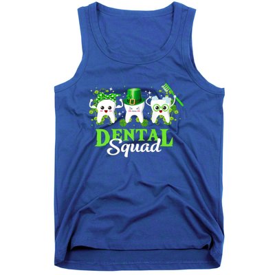 Leprechaun Dental Squad Dentist Shamrocks St Patricks Day Meaningful Gift Tank Top