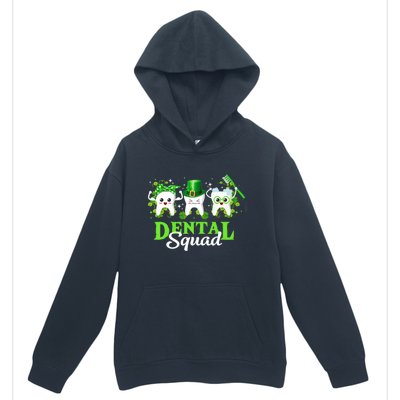 Leprechaun Dental Squad Dentist Shamrocks St Patricks Day Meaningful Gift Urban Pullover Hoodie