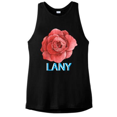 Lany Dumb Stuff Ladies PosiCharge Tri-Blend Wicking Tank