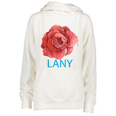 Lany Dumb Stuff Womens Funnel Neck Pullover Hood