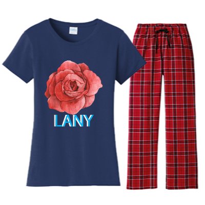 Lany Dumb Stuff Women's Flannel Pajama Set