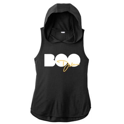 Limited Dawn Staley Wearing Boo Ladies PosiCharge Tri-Blend Wicking Draft Hoodie Tank