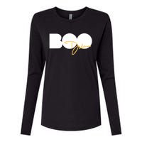 Limited Dawn Staley Wearing Boo Womens Cotton Relaxed Long Sleeve T-Shirt