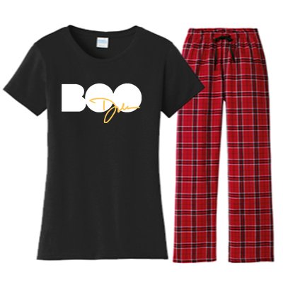 Limited Dawn Staley Wearing Boo Women's Flannel Pajama Set