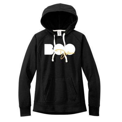 Limited Dawn Staley Wearing Boo Women's Fleece Hoodie