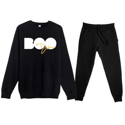 Limited Dawn Staley Wearing Boo Premium Crewneck Sweatsuit Set