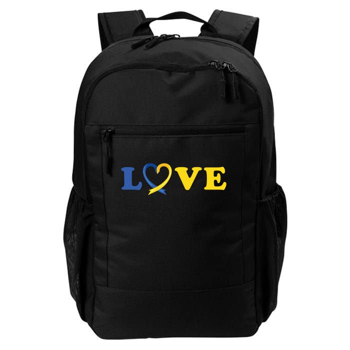 Love Down Syndrome Awareness Backpack