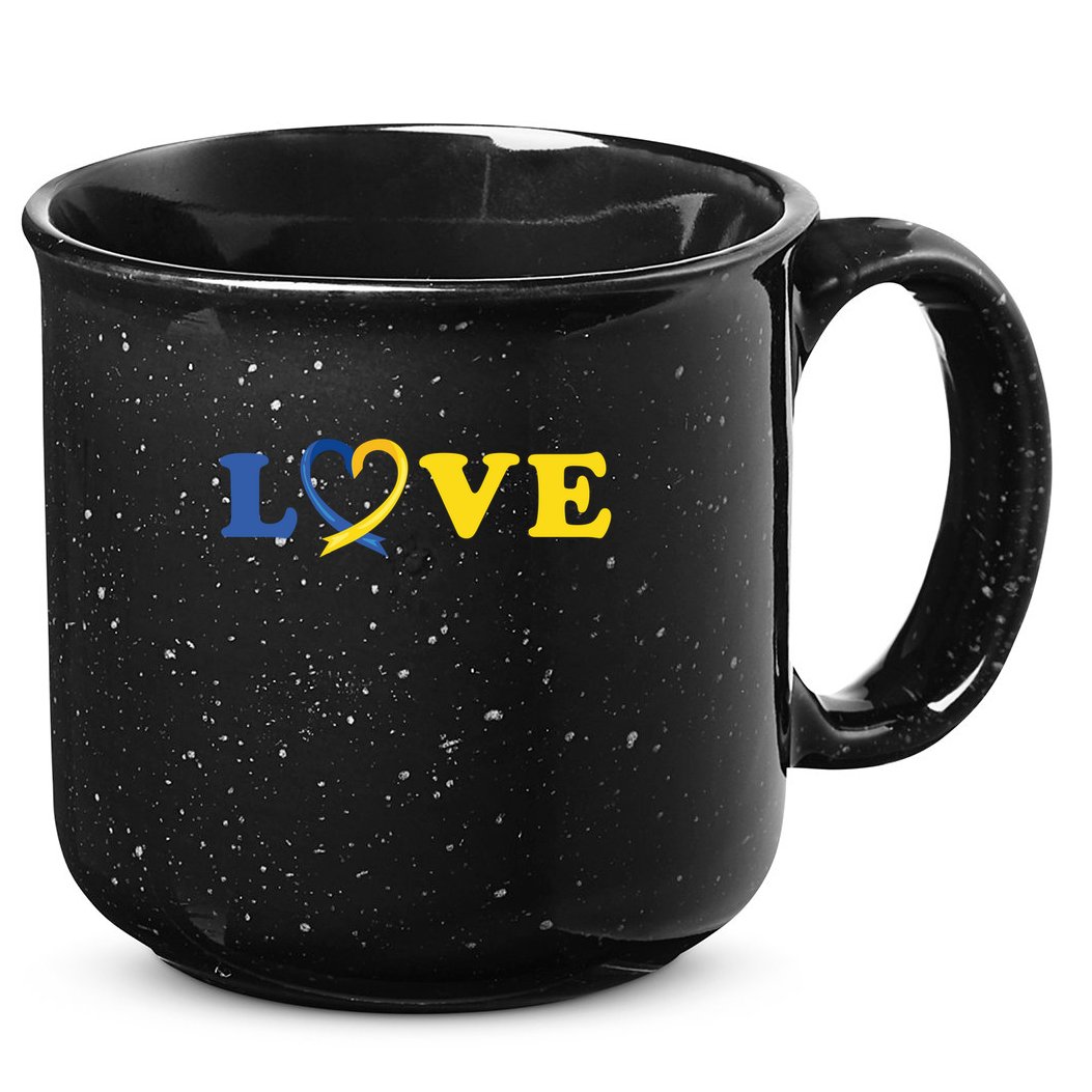 Love Down Syndrome Awareness 15oz Campfire Ceramic Mug