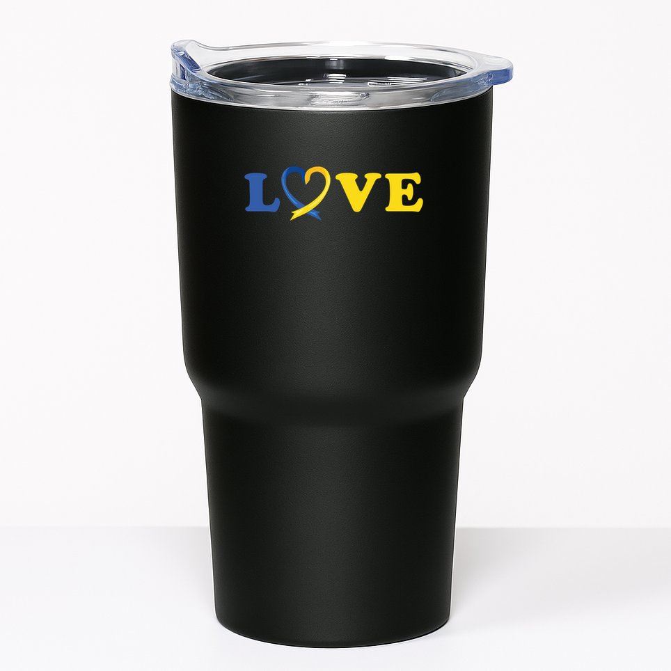 Love Down Syndrome Awareness Tumbler