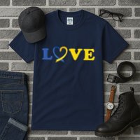 Love Down Syndrome Awareness Tall T-Shirt