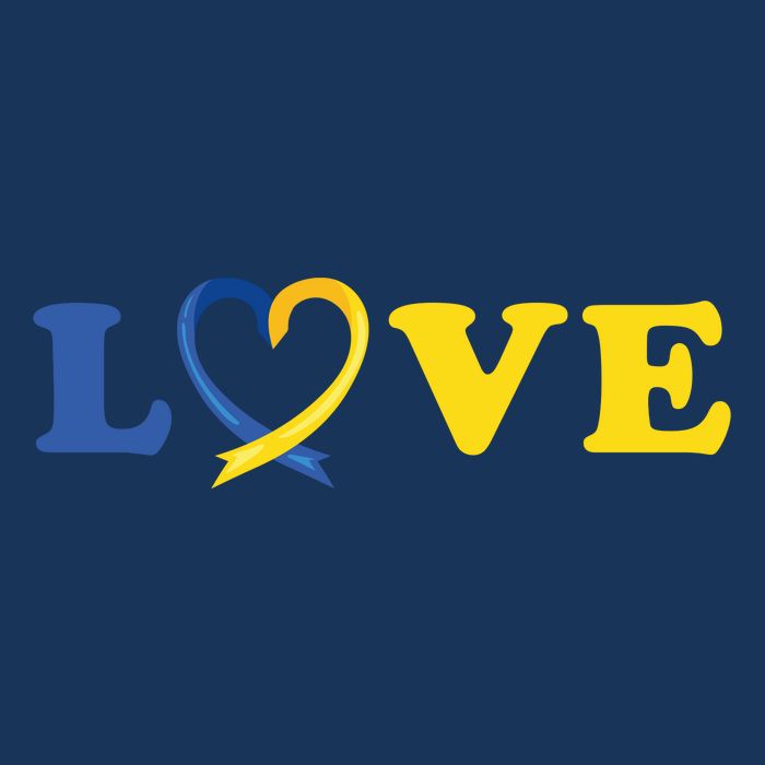 Love Down Syndrome Awareness Tall T-Shirt