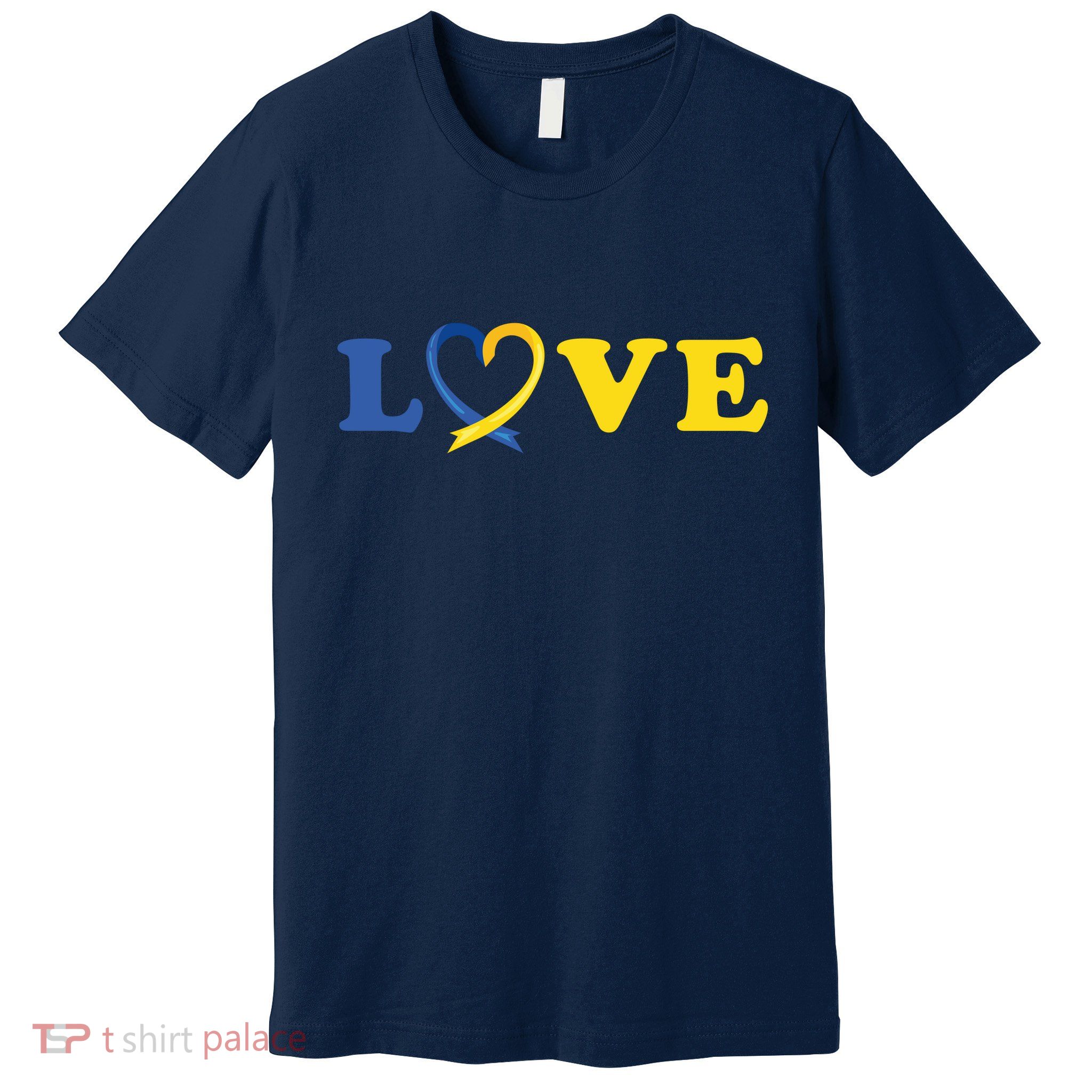 Love Down Syndrome Awareness Premium T-Shirt