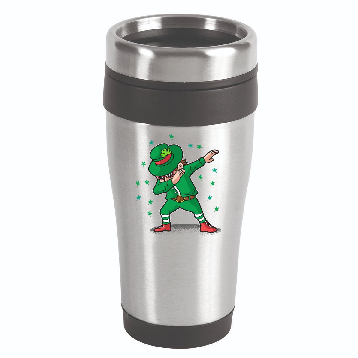 Leprechaun Dab St Patrick's Day Party 16oz Travel Tumbler