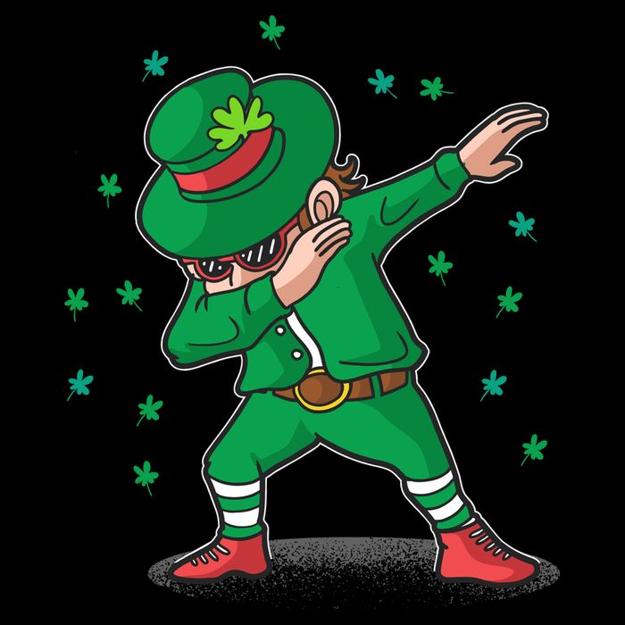 Leprechaun Dab St Patrick's Day Party Tall Sweatshirt