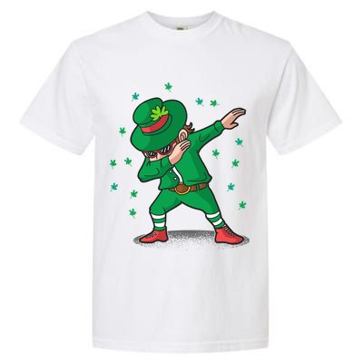 Leprechaun Dab St Patrick's Day Party Garment-Dyed Heavyweight T-Shirt