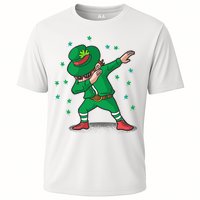 Leprechaun Dab St Patrick's Day Party Cooling Performance Crew T-Shirt