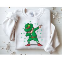 Leprechaun Dab St Patrick's Day Party Sweatshirt