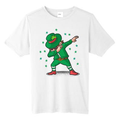 Leprechaun Dab St Patrick's Day Party Tall Fusion ChromaSoft Performance T-Shirt