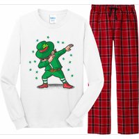 Leprechaun Dab St Patrick's Day Party Long Sleeve Pajama Set