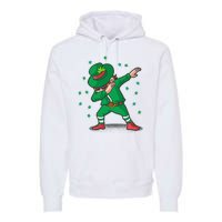 Leprechaun Dab St Patrick's Day Party Premium Hoodie