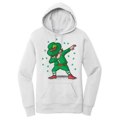 Leprechaun Dab St Patrick's Day Party Women's Pullover Hoodie