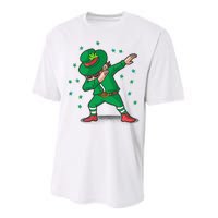 Leprechaun Dab St Patrick's Day Party Performance Sprint T-Shirt