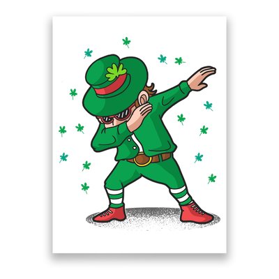 Leprechaun Dab St Patrick's Day Party Poster