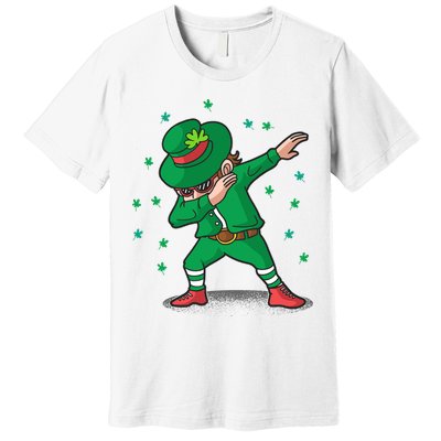 Leprechaun Dab St Patrick's Day Party Premium T-Shirt
