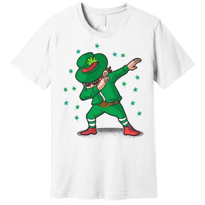 Leprechaun Dab St Patrick's Day Party Premium T-Shirt