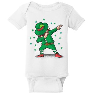 Leprechaun Dab St Patrick's Day Party Baby Bodysuit