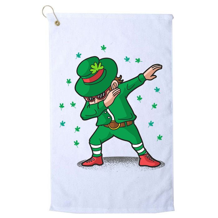 Leprechaun Dab St Patrick's Day Party Golf Towel