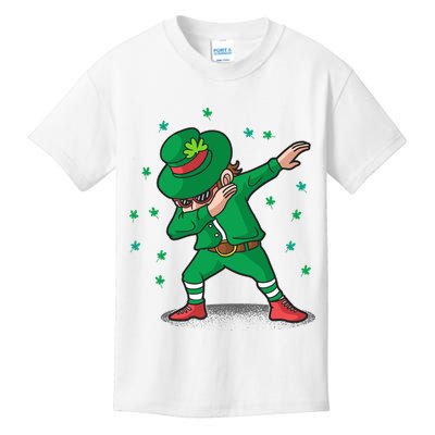 Leprechaun Dab St Patrick's Day Party Kids T-Shirt