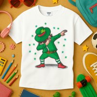 Leprechaun Dab St Patrick's Day Party Kids T-Shirt