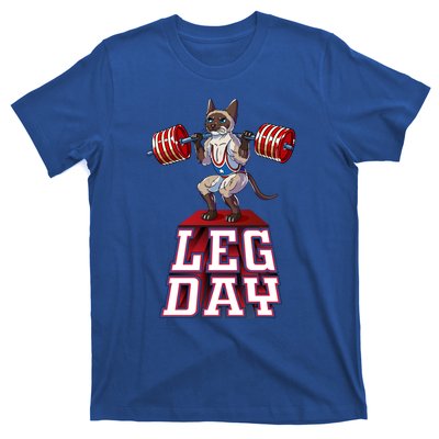 Leg Day Siamese Weight Lifting Squat Gym Gift T-Shirt