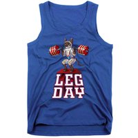 Leg Day Siamese Weight Lifting Squat Gym Gift Tank Top