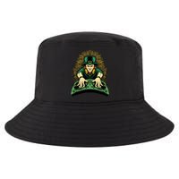 Leprechaun Dj St Patricks Cool Comfort Performance Bucket Hat