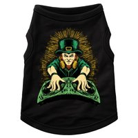 Leprechaun Dj St Patricks Doggie Tank