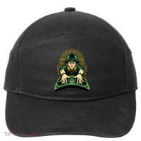 Leprechaun Dj St Patricks 7-Panel Snapback Hat