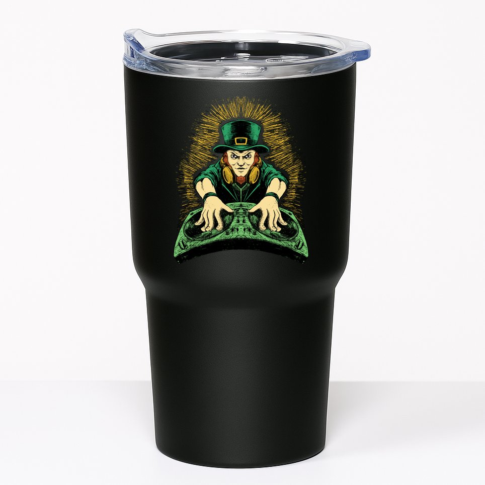 Leprechaun Dj St Patricks Tumbler