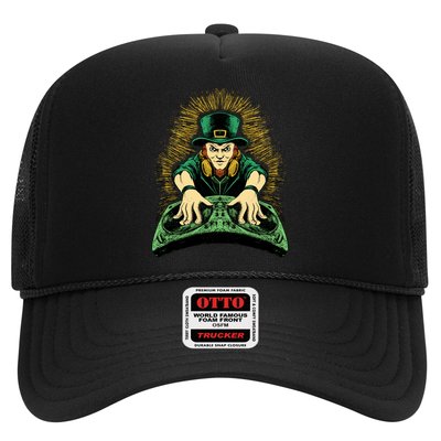 Leprechaun Dj St Patricks Trucker Hat