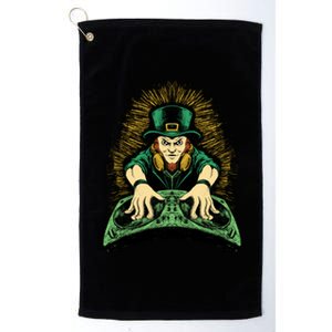 Leprechaun Dj St Patricks Platinum Collection Golf Towel