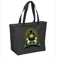 Leprechaun Dj St Patricks Zip Tote Bag