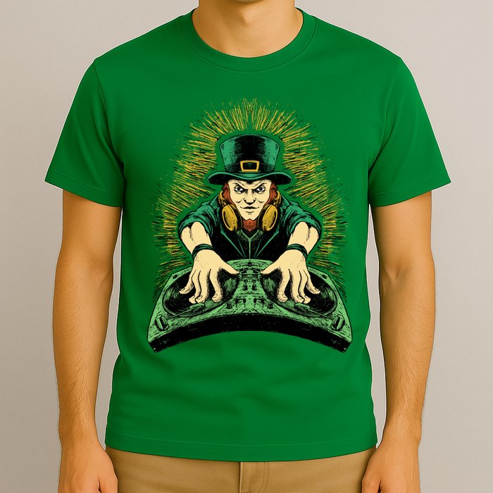 Leprechaun Dj St Patricks T-Shirt