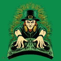 Leprechaun Dj St Patricks Premium T-Shirt