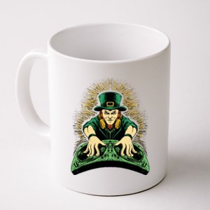 Leprechaun Dj St Patricks Coffee Mug