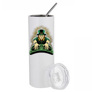 Leprechaun Dj St Patricks Stainless Steel Tumbler