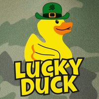 Lucky Duck Shamrock Rubber Ducky Funny St Patricks Day Legacy Tie Dye Trucker Hat